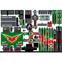 Lego Technic 42129 4x4 Mercedes-Benz Zetro Truck Sticker Sheet Decal NEW