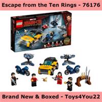LEGO Marvel Shang-Chi Escape from The Ten Rings 76176 Building Kit (321 Pieces)
