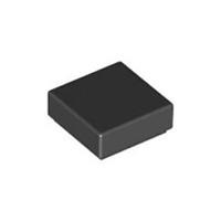 Lego Bricks Parts 100x Black 1x1 Tile Flat Thin Studless Plate 307026 3070 NEW