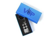 Lego 5006330 VIP Exclusive Metal Classic Brick Keyring NEW BNIB