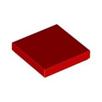 Lego Bricks 20x Bright Red 2x2 Tile Flat Thin Studless Plate 306821 3068 NEW