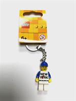 Lego New York Baseball Minifigure Keyring / Keychain - BNWT