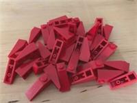 Lego 4286 - Slope 33 3x1 in Red - Roof - Pack of 40 - NEW