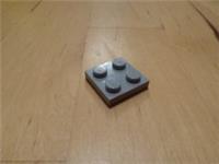 Lego 2x2 plate in Grey - pack of 10 (3022) - NEW - city/star wars/marvel