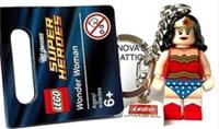 Lego Super Heroes, Wonder Woman Keyring 853433 New Very Rare