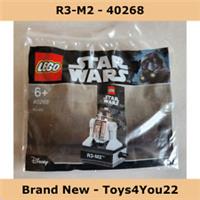 LEGO STAR WARS 40268 R3-M2 Brand New, Unopened Sealed Polybag - Retired Item