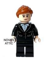 LEGO Marvel Super Heroes Pepper Potts Black Suit Minifigure from 76190 Dual Head