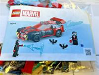 Lego 76244 Marvel Miles Morales vs. Morbius Toy Car Set **NO MINIFIGURES **
