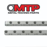 Aluminium Metal Beam ALTERNATE FLIP FLOP Hole compatible with Lego Technic up to