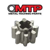 Metal 8T Tooth gear compatible with Lego Technic V2 like 3647 10928