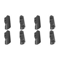 Lego Technic Bricks 8x Black 2x5 Studless Panels Fairings - 43499 43500 - NEW