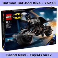 LEGO 76273 DC Batman Construction Figure & the Bat-Pod Bike - Brand New & Sealed