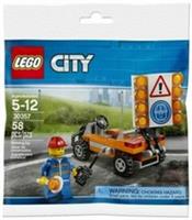 Lego City Road Worker 30357 Polybag BNIP New and Sealed