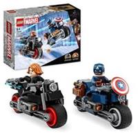 LEGO Marvel Black Widow and Captain America Motorcycles, Avengers Age of Ultron