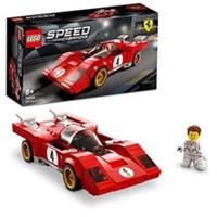 LEGO Speed Champions 1970 Ferrari 512 M Sports Red Race Car Toy, Collectible Set