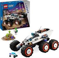 LEGO City Space Explorer Rover and Alien Life Building Toys Set for 6 Plus Year