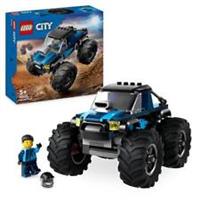 LEGO City Blue Monster Truck Toy for 5 Plus Year Old Boys and Girls, Vehicle Set