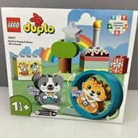 LEGO 10977 DUPLO My First Puppy & Kitten With Sounds Pet Animal Toys for Toddler