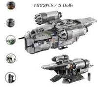 NEW Star Wars The Razor Crest (75292) Complete Set with Figures Mandalorian