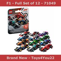 LEGO 71049 Formula One F1 Minifigures Full Set of 12 Unopened - *IN STOCK *