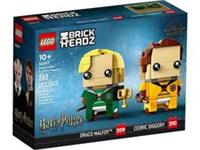Lego BRICKHEADZ: Draco Malfoy & Cedric Diggory (40617) - Brand New & Sealed