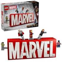 Lego 76313 Super Heroes: Marvel Logo & Minifigures (76313) - Brand New & Sealed