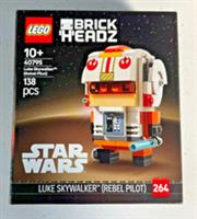 Lego Star Wars: 40795 Luke Skywalker Rebel Pilot BrickHeadz - New & Sealed