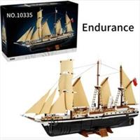 3011pcs City The Endurance Antarctic Expedition Ship Silent Giant Wheel Assemble