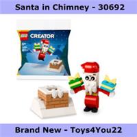 LEGO Creator 30692 Santa and Chimney Christmas Paper Bag - Xmas - New & Sealed