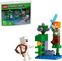 LEGO Minecraft The Lush Cave Fight Building, 40 Pieces 30705