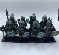 Lord Of The Rings 8 Soldiers Of Rohan Minifigures NEW