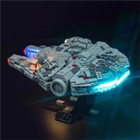 Light Kit for Lego Millennium Falcon 75375 Star Wars, Lighting Set for Lego 7537