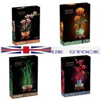 LEGO2 Icons Botanical Building Sets with Flowers for Adults - Home Decor Gifts