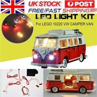 LED Light Kit Only For Lego 10220 VW T1 Camper Van Lighting Technic Bricks NEW！