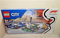 Lego City 60474 F1 Grid with VCARB and Sauber Race Cars New and Sealed
