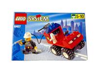 Lego 6407 System Town: Fire Chief (6407) Set - RARE & SEALED LEGO SET