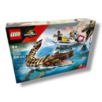 LEGO 76974 Jurassic World Brick-Built Mosasaurus Boat Mission New (r22