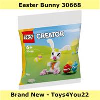 LEGO - Easter Bunny with Colourful Eggs 30668 Polybag - Brand New & Unopened