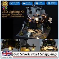For Lego 10266 Creator NASA Apollo 11-Lunar Lander Building Blocks LED Light Kit