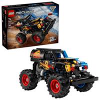 LEGO Technic 42219 Monster Jam Grave Digger Fire and Ice - Pull-Back Truck