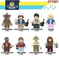 Stranger Things Halloween Custom Lego Minifigure Horror toy mini figure x 8