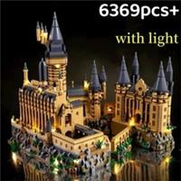 Micro Bricks City Creative Medieval Magic Castle Series School Architecture Pala