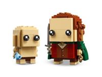 LEGO Brickheadz Lord of the Rings 40630 Frodo Gollum