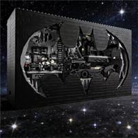 76252 MOC Batcave  Shadow Box Building BlockS W Figure Batman 3981pc UNBRANDED