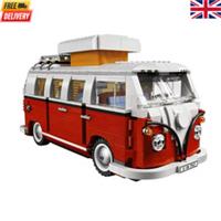 Creator Expert Volkswagen T1 Camper Van VW VDUB Red Building Kit Retired Set