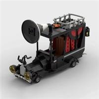 451Pcs MOC the Nightmareal before - Mayor'S Car Model Building Blocks Set Bricks