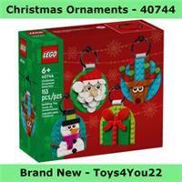 LEGO Christmas Ornament Set 40744 - Brand New & Sealed FREE SHIPPING