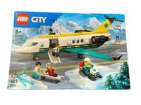 Lego 60465 City Emergency Air Ambulance Airplane Brick Toy Construction Set BNIB