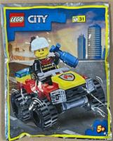 Lego City: Freddy Fresh's Fire Quad (952206) Foil Bag Set - Brand New & Rare