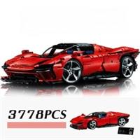 NEW MOC 42143 Ferrari Daytona SP3 Building Blocks 3778pcs Technic